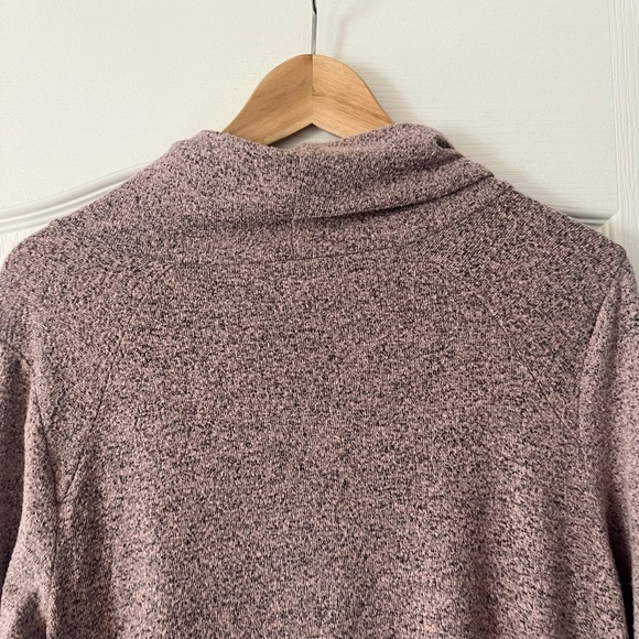 ZSupply purple marbled cowlneck knot top XS - Picture 7 of 8